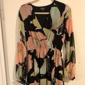 Floor Length Floral Dress